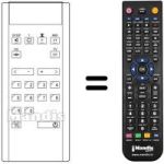 Télécommande équivalente 256.261