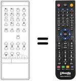 Telecomando equivalente INFRARED 1030HV