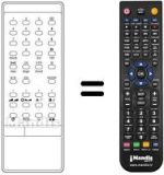 Telecomando equivalente INFRARED 1060TS
