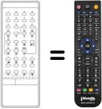 Telecomando equivalente 2031 M