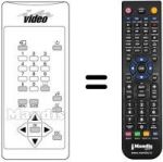Telecomando equivalente IN VIDEO