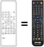 Telecomando equivalente IR 5421