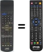 Télécommande équivalente RM-C761