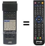 Télécommande équivalente RM-C860 E