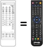 Telecomando equivalente JXHD