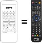 Telecomando equivalente 1AV0U10B00800