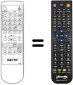 Telecomando equivalente JXTP