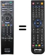 Telecomando equivalente Sony KDL-46 HX700