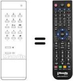 Télécommande équivalente 596035-0