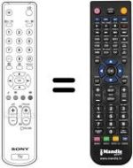 Telecomando equivalente Sony KV-32 DX30U