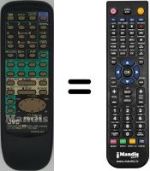 Telecomando equivalente JVC HR-J648