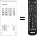 Télécommande équivalente FB 40