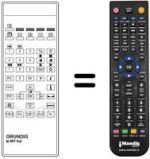 Télécommande équivalente Grundig M 70-681