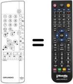 Telecomando equivalente Grundig M 95-115 / 9 IDTV
