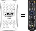 Télécommande équivalente MECATRON 6805