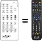 Télécommande équivalente MECATRON 7209