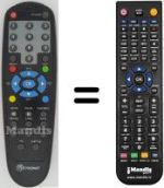 Telecomando equivalente Metronic ZAPBOX SMART 2