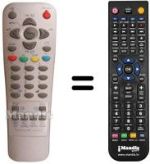 Telecomando equivalente Sinudyne 17350