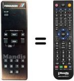 Telecomando equivalente Thorn FV 10 B