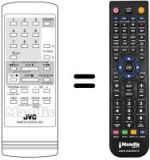 Télécommande équivalente PQ 21206 C