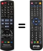 Telecomando equivalente Panasonic DMP-BDT310