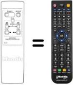 Replacement remote control RC-57