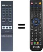 Télécommande équivalente RC-TC141KE