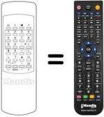 Telecomando equivalente Sinudyne SPAZIO 2103 A
