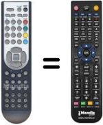 Telecomando equivalente Thorn F 1603 LVD