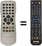 Telecomando equivalente Sinudyne SJ 15500