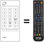 Telecomando equivalente RC 202