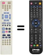 Telecomando equivalente RC 2521