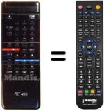 Telecomando equivalente Crosley VRP 5025