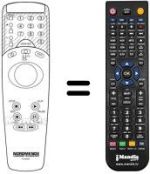 Télécommande équivalente RC 4209 X