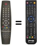 Télécommande équivalente Technical TCD 36 S