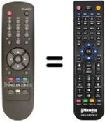 Telecomando equivalente Fuba ODE 450 FTA
