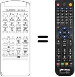 Telecomando equivalente RC 700 A