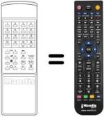 Telecomando equivalente RC 702