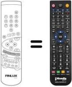 Replacement remote control RCH 701