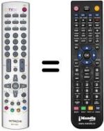 Replacement remote control Hitachi RCT-1522
