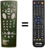 Telecomando equivalente Hifivox 28 DG 22 C