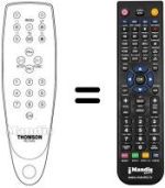 Télécommande équivalente Hifivox 10 MH 73 B