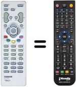 Telecomando equivalente Hifivox DSI 502 ME