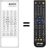 Telecomando equivalente REM 40