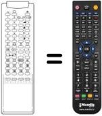 Telecomando equivalente RM 113 (51 KEY)