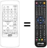 Telecomando equivalente JVC C 21Z
