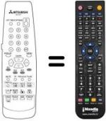 Télécommande équivalente RM 05401