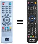 Telecomando equivalente TECHNISSON STB-210