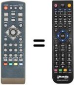 Telecomando equivalente SERVIMAT TNT 58