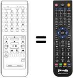 Telecomando equivalente RT 102